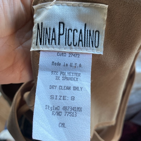 Nina Piccalino vintage dress db - Picture 6 of 6